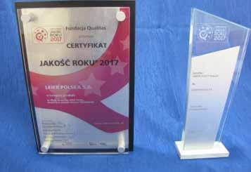 végére megtörténik a téglagyár égetőkemencéjének teljes átállítása földgázüzemre. A fő termék a Lengyelországban közkedvelt Thermopor falazóelem család lesz.