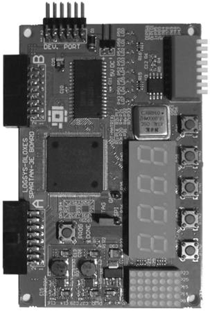 MiniRISC processzor - Bevezetés 8 bites vezérlőegység egyszerű alkalmazásokhoz Jól illeszkedik a LOGSYS Spartan-3E FPGA kártya komplexitásához Egyszerű felépítés, kis erőforrásigény Harvard