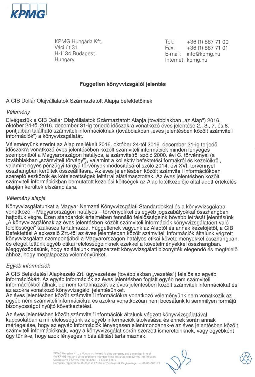 10. Az Alapra vonatkozó