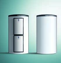Kisebb, kizárlóag napenergiával támogatott melegvíz-készítő rendszerekre pedig az aurostor plus vagy a hőszivattyúhoz kifejlesztett unistor plus szolár tárolókat, valamint a nyomás alatt