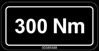 00380880 Első alkalommal 50 km vagy 10 munkaóra után húzza meg a kerékanyákat /