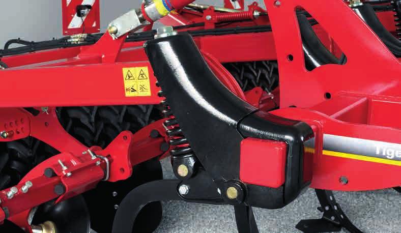 TerraGrip szerszámtartó A TerraGrip szerszámtartó a Tiger AS és LT típusokban található meg. Robusztusak, egyszerű kivitelűek, és mély talajművelésre alkalmasak.