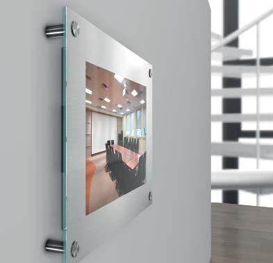 Digitális megoldások Digital Signage Bevezetés Introduction A Consystec hagyományos ajtótáblákkal szemben egyre inkább keresett alternatívát jelentenek a modern és stílusos MediaFix sorozatú
