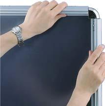 Here the back panels are made of galvanized steel and the cover sheet of B1 certi- ied Makrolon.