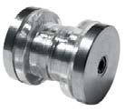 tartomány Furat Furattávolság Outer Dimensions Clamping area Bore Drilling Distance 100.320.05 41 x 25 x 16 mm 5 mm Ø 10 mm 15 mm 100.320.06 43 x 25 x 16 mm 6 mm Ø 10 mm 17 mm 100.320.08 47 x 25 x 18 mm 8 mm Ø 10 mm 21 mm 100.