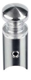 355 Ø 25 mm 18 mm Ø 60 mm Cső-fal összekötő csövek falra, vagy sík felületre szereléséhez Pipe/wall connector for mounting on walls or on even surface Tábla rögzítő lapos fejű csavarral Tube