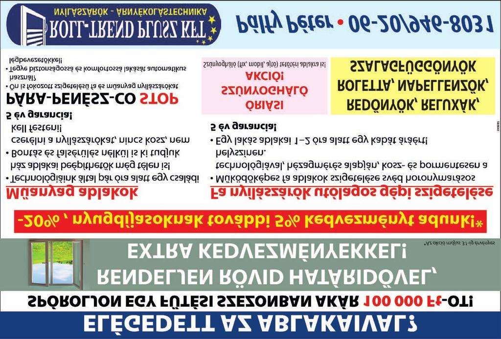NYÁRI GUMIABRONCS 50-70% KERÉKTÁRCSA 50%