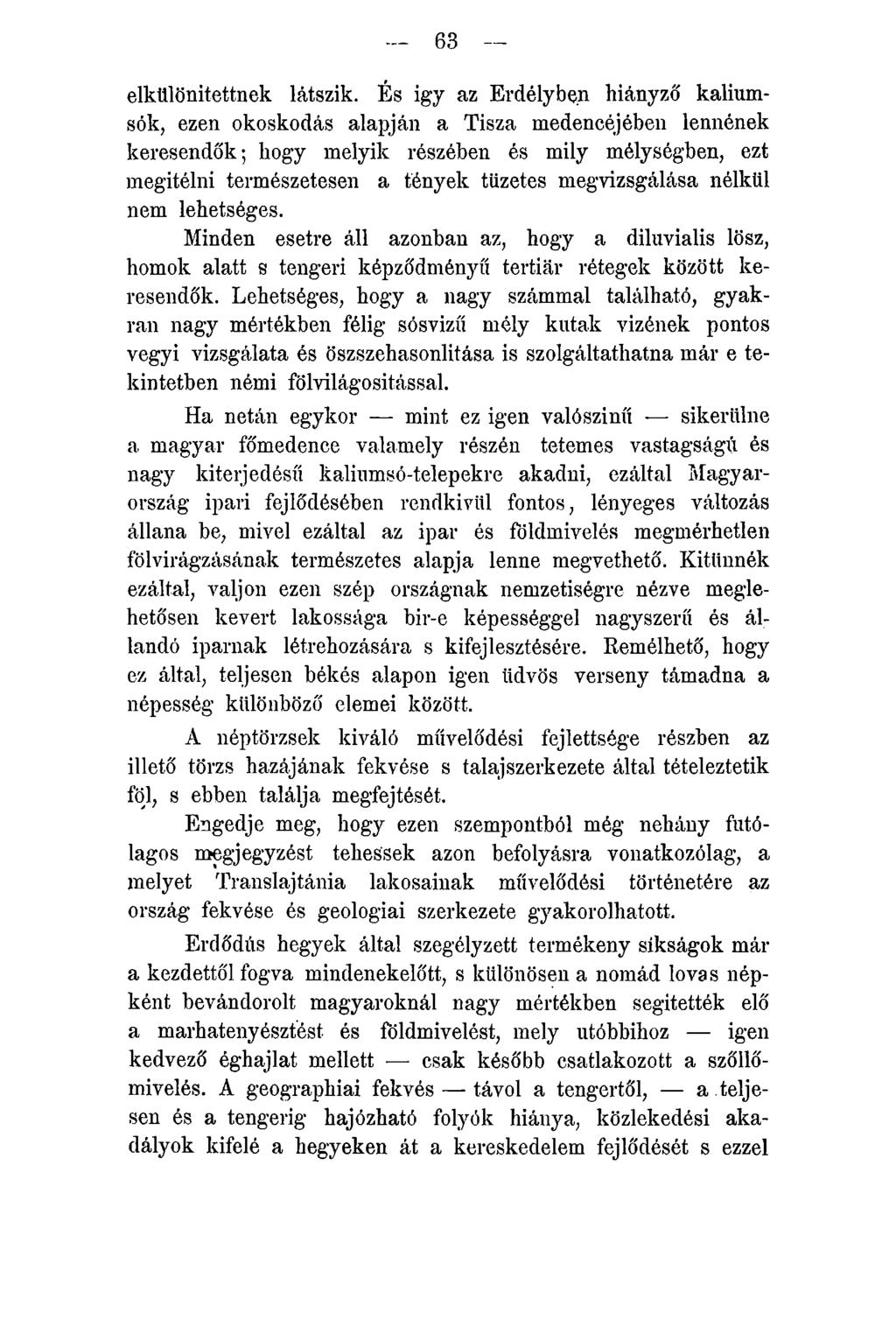 - 63 elkülönítettnek látszik.