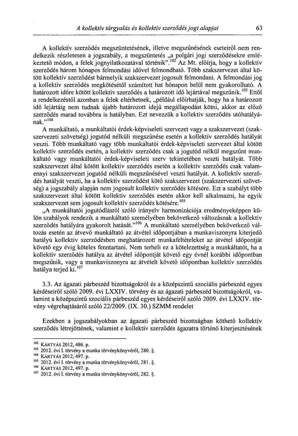 A kollektív tárgyalás és kollektív szerződés jogi alapjai - PDF Ingyenes  letöltés