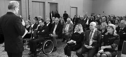 A tanácskozáshoz kapcsolódóan adták át az Agitos kitüntetéseket.
