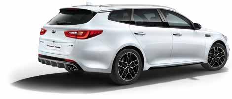 Kia Optima SW Hossz: 4 855 mm Szélesség: 1 860 mm