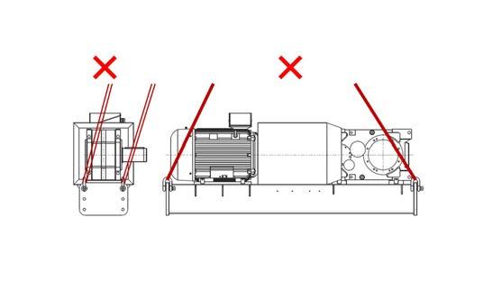 Pos : 43 /Anl eitungen/getriebe/3. Montage, Lager ung, Vorberei tung, Aufstellung/Trans port des Getriebes - Motorschwinge [B1050_B2050] @ 28\mod_1551450971876_3610.