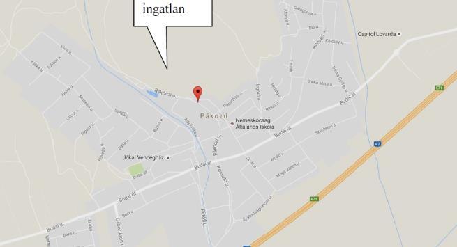 5 II. Pákozd, belterület 07/1 hrsz. II.1. Az ingatlan leírása: Az ingatlan a település központjától távolabb, a belterület és a külterület határán, a Bella tó mellett fekszik a központtól kb.