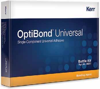 OptiBond GPDM monomert és a Kerr innovatív három oldószerből álló rendszerét.