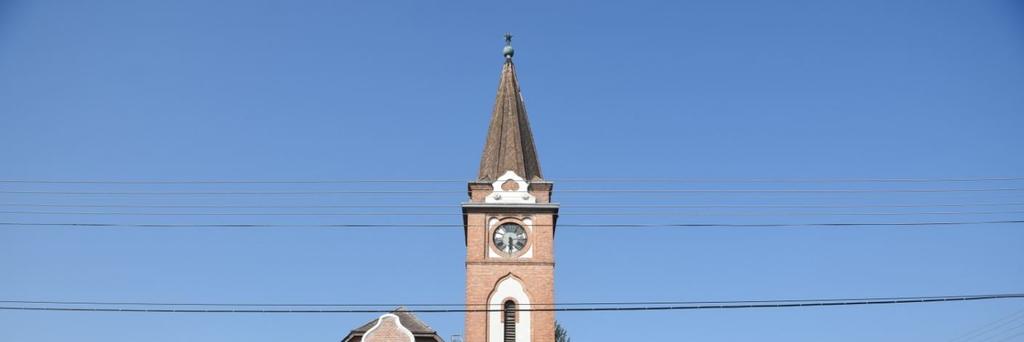 Sorszám: 7. A védendő objektum megnevezése: Református templom Vizsgálat ideje: 2002. augusztus hó Címe: Szent Erzsébet u. 150/b. Helyrajzi szám: 2578.