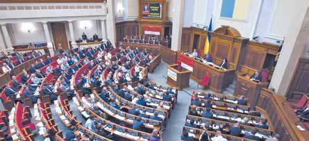 13 14.. Államhatalmi szervek Ukrajnában Ukrajna Legfelsőbb Tanácsának ülése bocsájtja az elnök előterjesztése alapján az Ukrán Nemzeti Bank elnökét, az Ukrán Nemzetbiztonsági Szolgálat (SZBU) elnökét.