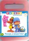 A főszereplő, Pocoyo mellett megjelennek elválaszthatatlan barátai: Elly, az elefántlány, Pato a kacsafiú, Loula a kiskutya, Szundimadár, Szundimadárka, Valentina a kis hernyó és Polip.