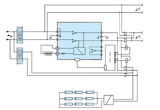 A rendszer teljes működését az 1.8. ábrán látható tömbvázlaton követhetjük végig. A teljes működési idő ciklusdiagramját és a vezérlés vázlatát az 1.9.