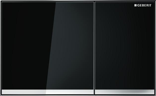 GEBERIT SIGMA60 TÖKÉLETESEN MINIMALISTA 24% Az ábrán a tényleges méret látható = 24%-kal kisebb, mint a Geberit Sigma20 nyomólapja.