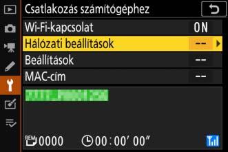 Ezzel létrejött a fényképezőgép és a számítógép közötti kapcsolat. 11 Ellenőrizze a kapcsolatot.