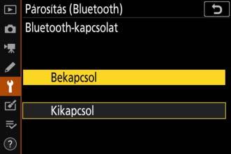 Csatlakoztatás párosított eszközhöz A korábban már párosított intelligens eszközökhöz gyorsan és egyszerűen csatlakoztathatja