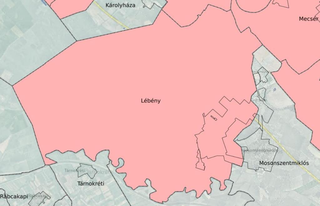 Az övezetben külfejtéses művelésű bányatelket megállapítani és bányászati tevékenységet engedélyezni a bányászati szempontból kivett helyekre vonatkozó szabályok szerint lehet.