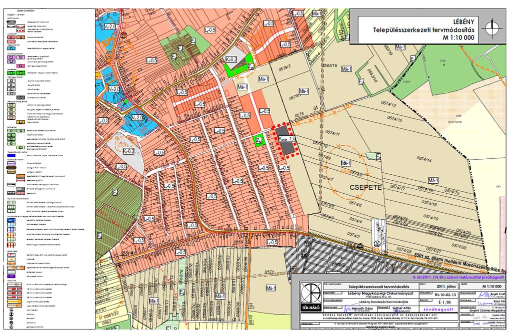 (Lébény Nagyközség Önkormányzat Képviselő testületének 65/2011.(VII.04.