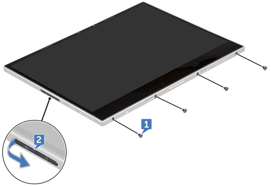 4 Illessze be a műanyag pálcát a microsim-/microsd-kártya foglalatába.