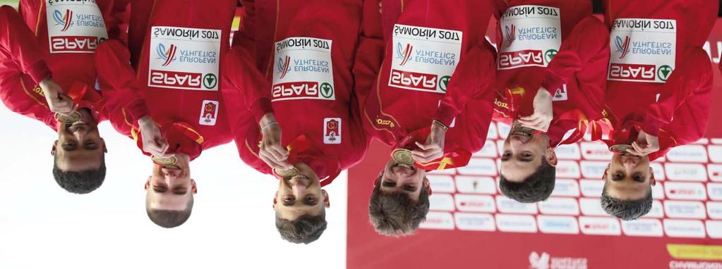 HISTORIAL DE ESPAÑA EN EL CAMPEONATO DE EUROPA DE CAMPO A TRAVÉS España 2º España 2º sub20 2007 Toro España 1º Marta Domínguez 1ª Rosa Morató 3ª España 1ª 2008 Bruselas España 1ª 2009 Dublín