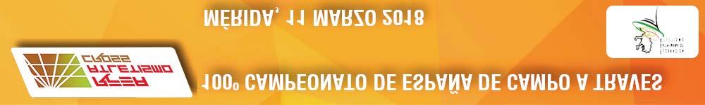CAMPEONATOS DE ESPAÑA - CAMPO A TRAVÉS 2017/2018 HOMBRES Senior - Cross largo (10.000m) 1. Ayad Lamdassem CAT 31:13 2. Antonio Abadia ARA 31:21 3. Juan Antonio Perez CLM 31:29 4.