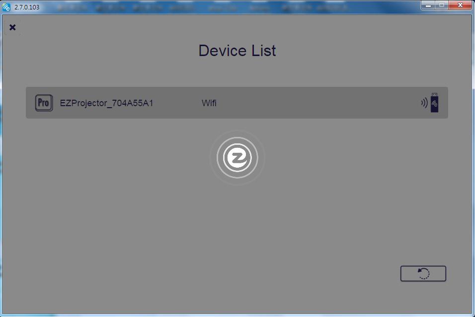 Vezeték nélküli kijelző A Windows rendszer vezeték nélküli megjelenítése A Windows AP oldal az