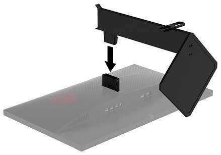 Component Leírás (10) SZERVIZ PORT Csak minősített HP szerviztechnikus használja. (11) DisplayPort port A DisplayPort kábelt csatlakoztatja a forráseszközhöz.