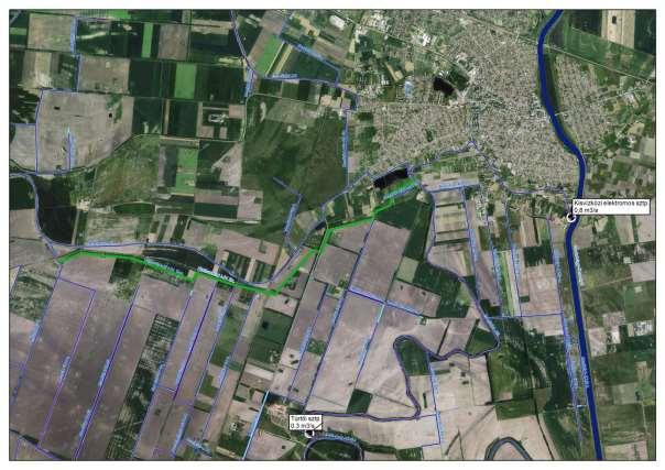 Halásztelki I-IV. öntözőcsatorna 1.2.5.7 Tiszapüspöki öntözőrendszer: Tiszapüspöki öntözőcsatorna, Tiszapüspöki öszszekötőcsatorna. (lásd: 1.2.3.1. pontban kidolgozva) 1.2.5.8 Tilalmasi öntözőrendszer: N11.