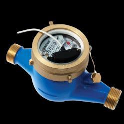 Térfogatáram 3 5 m /h 3 Csatlakozás Hossz mm Kontakt jel 3/4 228 mm 1 liter/ impulzus 30.