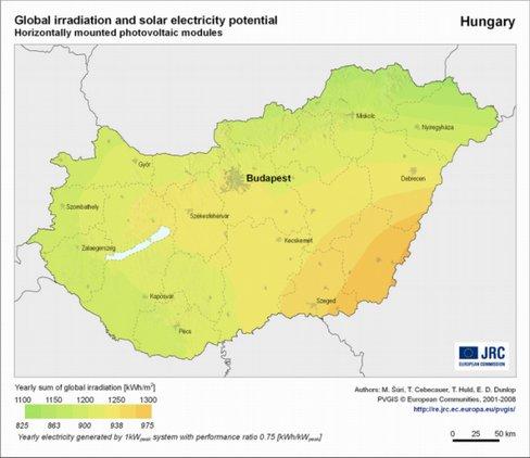 besugárzást módosító lokális tényezőket (domborzat, növényzet, épületek,