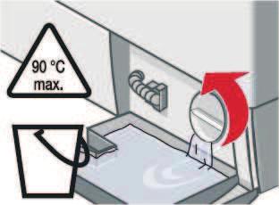 mosóvízben vannak) Kézzel vagy géppel mosható gyapjú vagy részben gyapjú textíliák 2 kg cold (hideg), 30 C / Wool (Gyapjú) Rövidprogram kb.