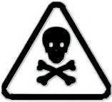 PELIGROS DE LOS PRODUCTOS TÓXICOS Los productos o vapores tóxicos pueden provocar heridas graves en contacto con el cuerpo, los ojos, bajo la piel, pero también por inyección o inhalación.