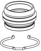 MONTAGE / ASSEMBLY / MONTAJE EOS C-50 ENSEMBLE CARTOUCHE / CARTRIDGE ASSEMBLY / PACKUNG KOMPLETT / CARTUCHO EQUIPADO ENSEMBLE PISTON / PISTON ASSEMBLY / KOLBEN KOMPLETT