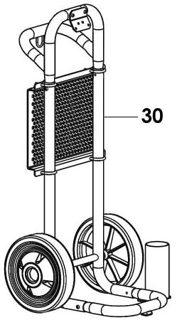 OPTIONS - ON REQUEST - OPTIONEN - OPCIONES Ind # Désignation Description Bezeichnung Denominación Qté 24 49 596 60 Canne d'aspiration Ø 25 pour fût 200L Suction rod Ø 25 for drum, model 200L