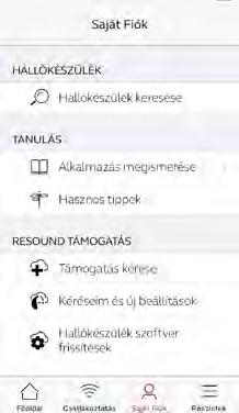A szolgáltatás benne van a ReSound Smart 3D alkalmazásban és közvetlen elérést biztosít az Ön hallásgondozójához.