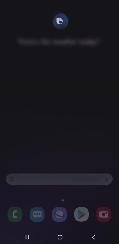 Alkalmazások és funkciók A Bixby használata Amikor elmondja a Bixby-nek amit szeretne, a Bixby elindítja a megfelelő