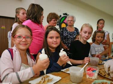 édességkészítés rejtelmeibe avatták