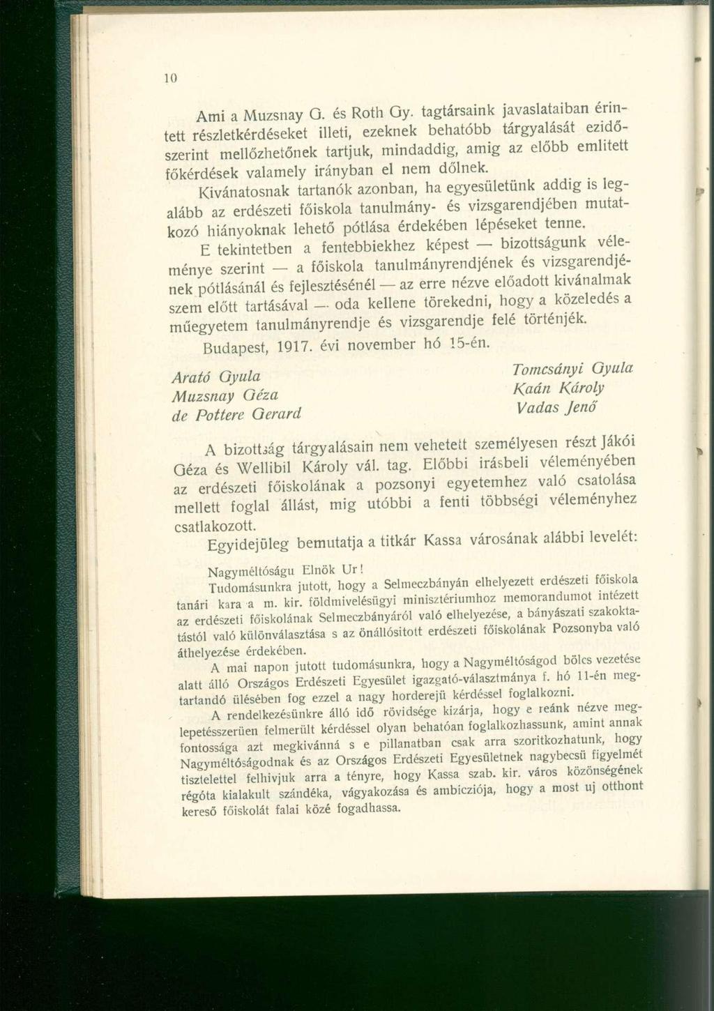 Ami a Muzsnay Q. és Roth Gy.