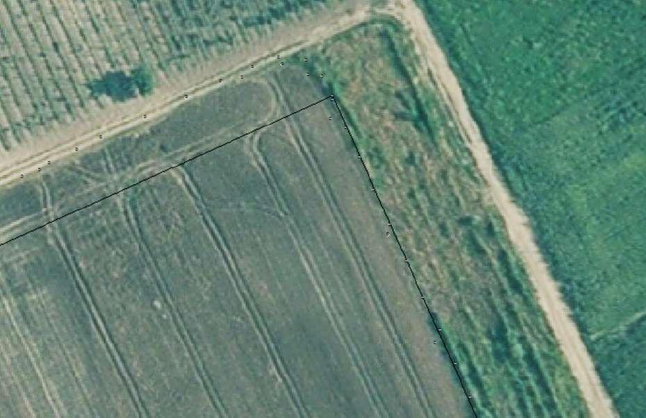 Területmérési jegyzőkönyv alapján