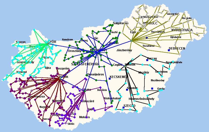 Szállítási teljesítménye alaulása átaódepó esetén (gyaolatban) A valóságos viszonyo özött sem a teít&, sem pedig az átszállító ocsiat nem tudju teljes métében ihasználni.