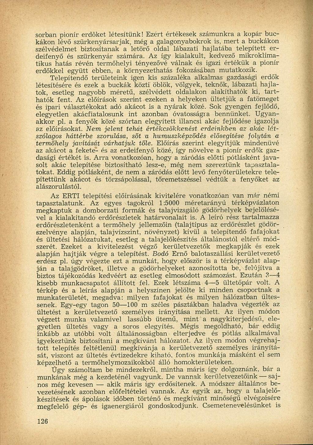 sorban pionír erdőket létesítünk!
