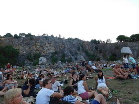 koncert a Szoborparkban.