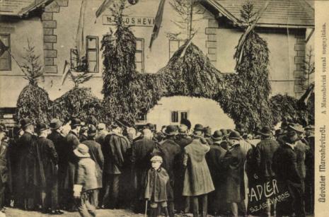 tábori korház 1916-17 között működött, hisz nem messze volt a Román határ.