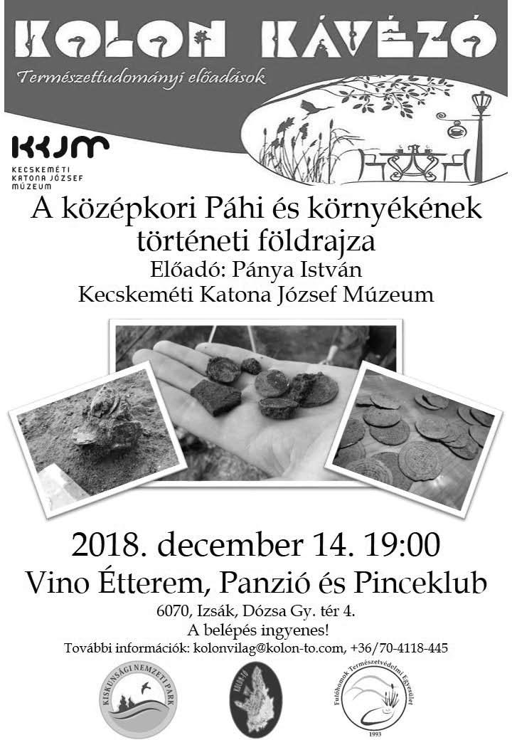 2018. november 21. IZSÁKI Hírek 7. oldal Bócsa, Izsák, Orgovány, Fülöpszállás és Ágasegyháza önkormányzatai konzorciumban pályázatot nyújtottak be a TOP-5.3.