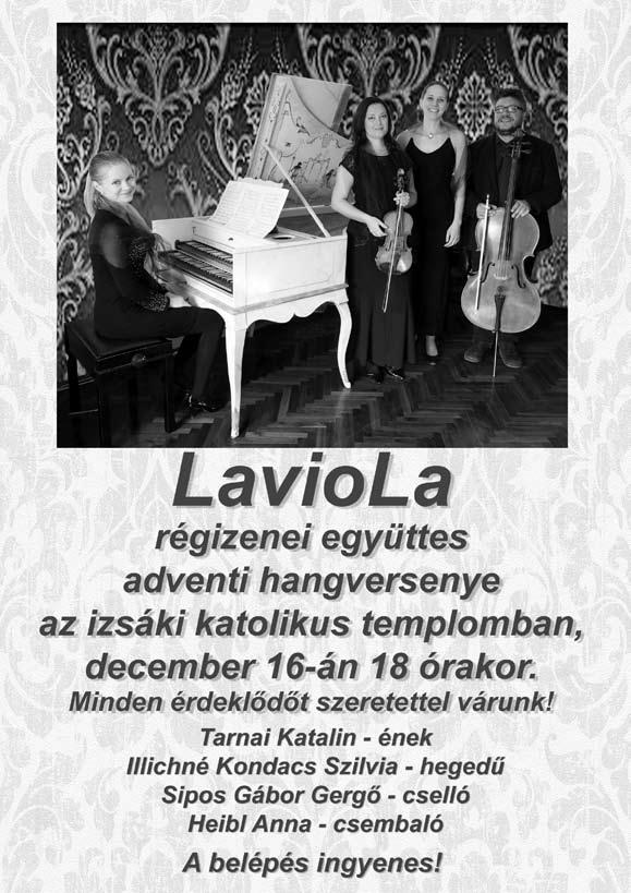 8. oldal IZSÁKI Hírek 2018. november 21. Mózes kivezette népét Egyiptomból a nevét viselő ének szép sorait idézi a címadás. Nébó hegyéről látta a megígért földet, meghalt 120 évesen.